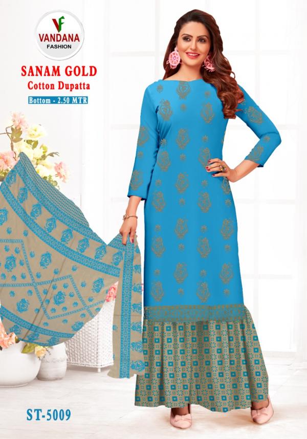 Vandana Sanam Gold Vol-5 Cotton Designer Exclusive Dress Material